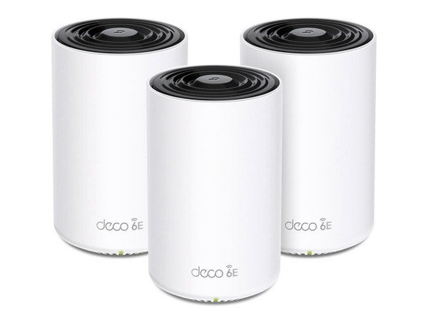 DECO XE75(3-PACK) - TP-LINK AXE5400 Whole Home Mesh Wi-Fi 6E System (100-240V)