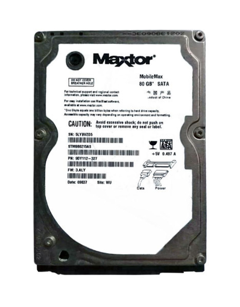 STM980215AS - Seagate MobileMax 80GB 5400RPM SATA 1.5Gb/s 2MB Cache 2.5-Inch Hard Drive
