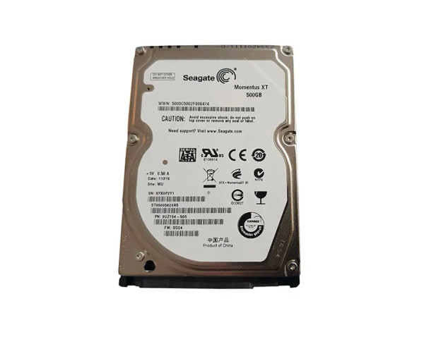ST95005620AS - Seagate Momentus XT 500GB 7200RPM SATA 3Gb/s 32MB Cache CE 2.5-Inch Hard Drive