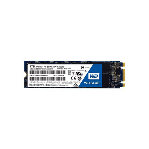 WDS100T1B0B - Western Digital Blue 1TB Triple-Level Cell SATA 6Gb/s 3D NAND M.2 2280 Solid State Drive