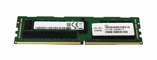 UCS-MR-128G8RSH - Cisco 128GB PC4-21300 DDR4-2666MHz ECC Registered CL19 RDIMM 1.2V Octa-Rank Memory Module