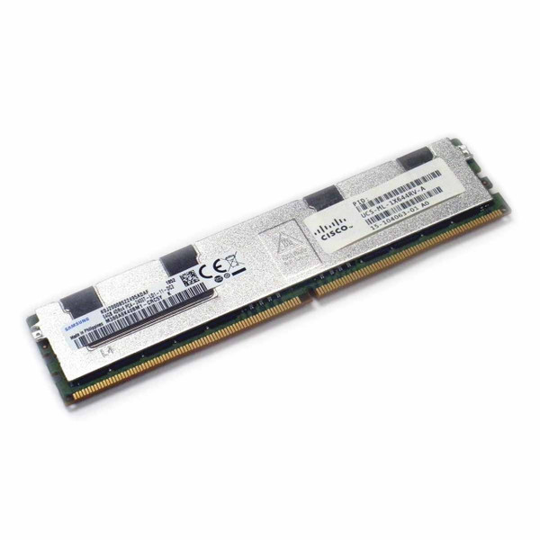 UCS-ML-1X644RV-A= - Cisco 64GB PC4-19200 DDR4-2400MHz ECC Registered CL17 LRDIMM 1.2V Quad-Rank Memory Module