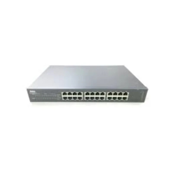 TQ1049 - Dell PowerConnect 2224 24 x Ports 10/100Base-X 1U Rack-mountable Fast Ethernet Network Switch