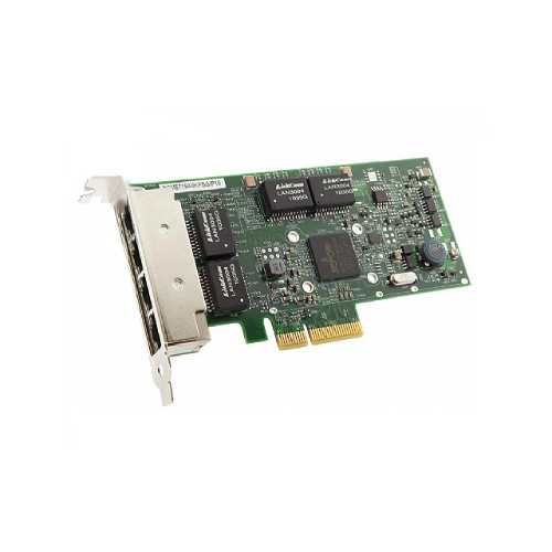 TMGR6-HP - Dell 4 x Ports 1GbE PCI Express 2.0 x4 Network Interface Card for PowerEdge T120 / R830 Servers