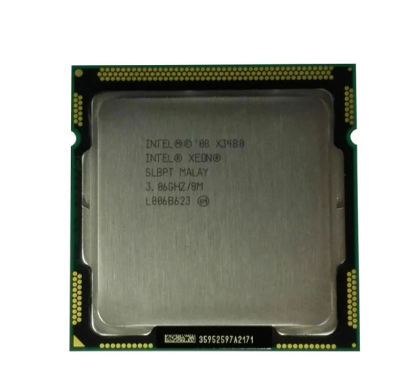 SLBPT - Dell Xeon X3480 Quad-core 4 Core 3.06GHz 2.5GT/s DMI 8MB L3 Cache Socket LGA1156 Processor