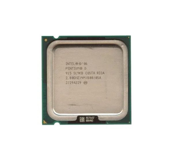 PN099 - Dell 2.80GHz 800MHz FSB 4MB L2 Cache Intel Pentium D Dual Core 915 Processor