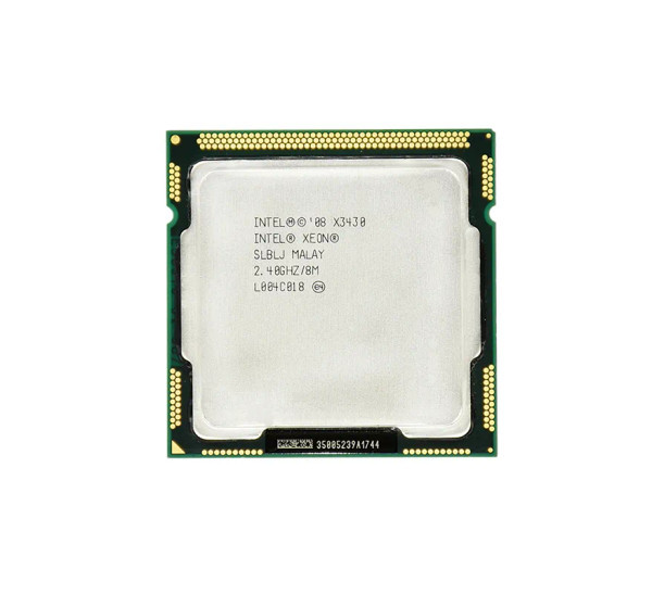 M7YNR - Dell 2.4GHz 2.5GT/s DMI 8MB L3 Cache Socket LGA1156 Intel Xeon X3430 Quad-core 4 Core Processor