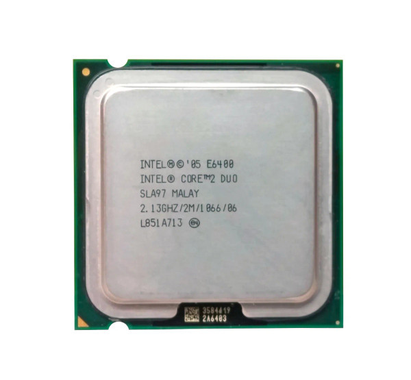 MP349 - Dell 2.13GHz 1066MHz FSB 2MB L2 Cache Socket PLGA775 Intel Core 2 Duo E6400 Dual-core 2 Core Processor