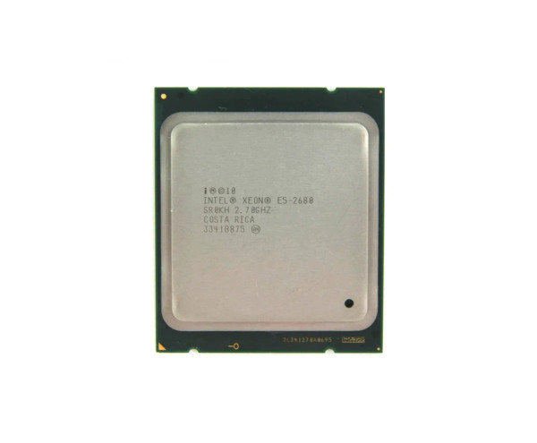 GP60W - Dell 2.70GHz 8.00GT/s QPI 20MB L3 Cache Socket FCLGA2011 Intel Xeon E5-2680 8 Core Processor