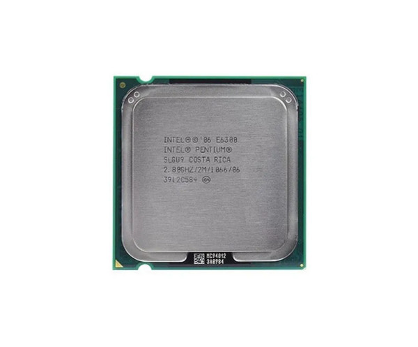 F858T - Dell 2.80GHz 1066MHz FSB 2MB L2 Cache Socket LGA775 Intel Pentium E6300 2-Core Processor