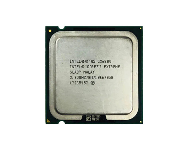 DX622 - Dell 2.93GHz 1066MHz FSB 8MB L2 Cache Socket LGA775 Intel Core2 Extreme QX6800 4-Core Processor