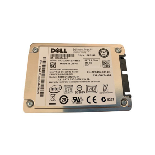 SSDSC1NB240G4R - Intel DC S3500 240GB Multi-Level Cell SATA 6Gb/s 1.8-Inch Solid State Drive