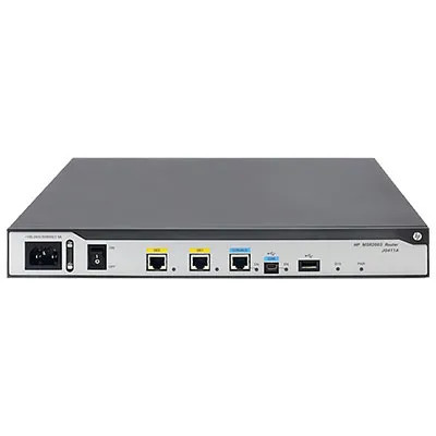 JG866A - HP MSR2003 10/100/1000Base-T RJ-45 TAA Compliant AC Router