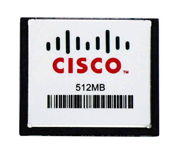 MEM2800-512CF-TP-RF - Cisco 512Mb Compactflash (Cf) Memory Card For 2800 Series