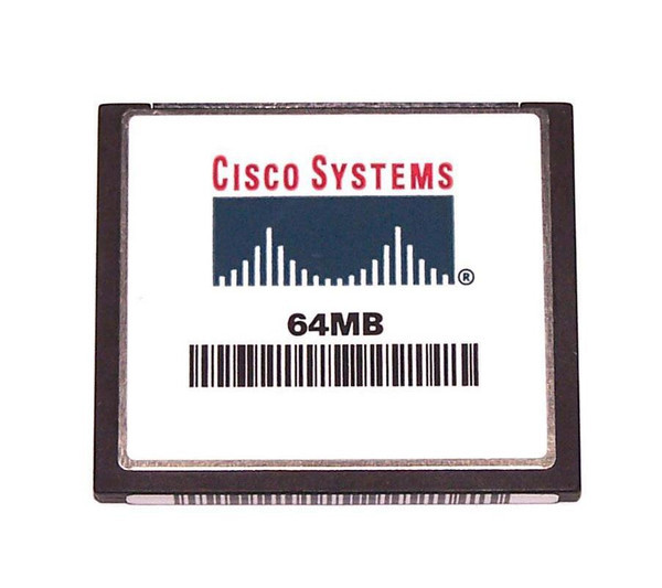 MEM2800-64CF-TP - Cisco 64MB CompactFlash (CF) Memory Card for 2800 Series Router