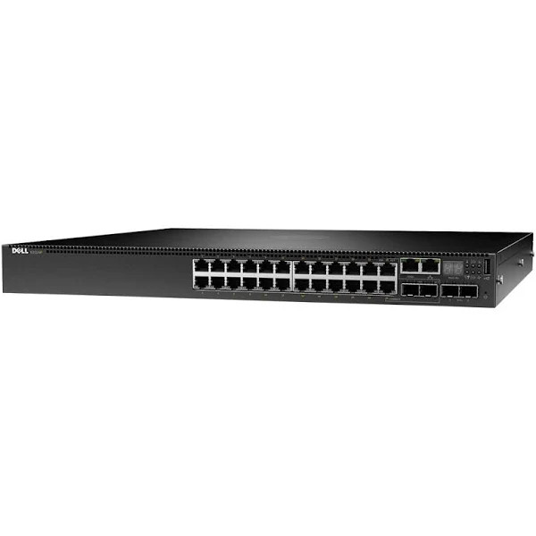 RN6NV - Dell N3000 Series Layer3 Managed Stackable PoE+ Gigabit Switch