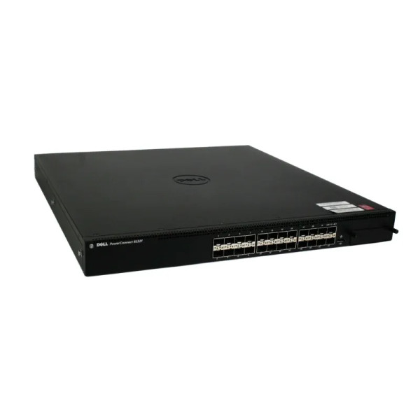 PC8132F - Dell 24-Port SFP+ 10GBase-T Layer 3 Managed Gigabit Ethernet Switch 1U Rack-Mountable PowerConnect 8132F Series