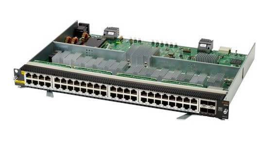 R0X41A - HP Aruba 6400 48 x Ports 6 x Ports PoE 1000Base-T + 4 x Ports SFP56 RJ-45 Connector LAN Expansion Module