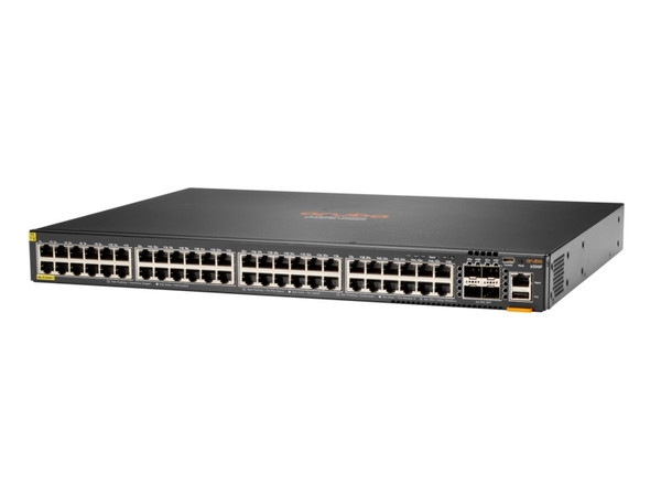 JL665A - HP Aruba 48x PoE+ + 4x SFP56 Layer3 Stackable Rack Switch