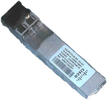 10-2195-01-RF - Cisco 4Gbps Multi-mode Fiber Short Wave Fibre Channel 300m 850nm Duplex LC Connector SFP Transceiver