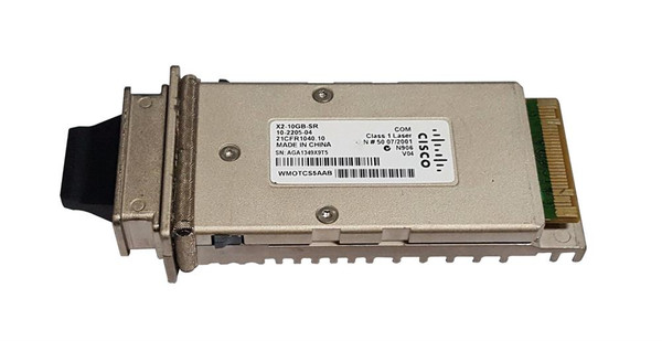 10-2205-04= - Cisco X2-10GB-SR 10Gbps 10GBase-SR Multi-mode Fiber 300m 850nm Duplex SC Connector X2 Transceiver Module