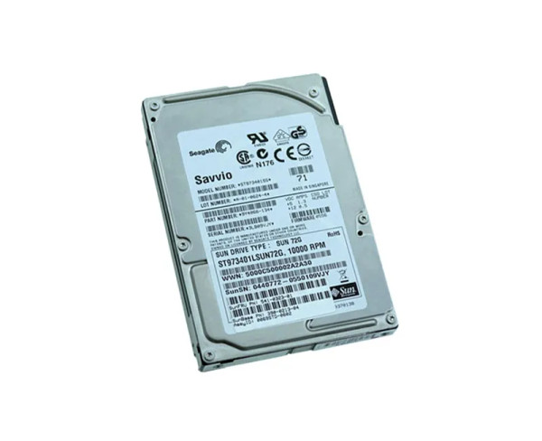 ST973401LSUN72G - Sun 73GB 10000RPM SAS 3Gbps 8MB Cache 2.5-inch Internal Hard Drive for Fire Server T1000