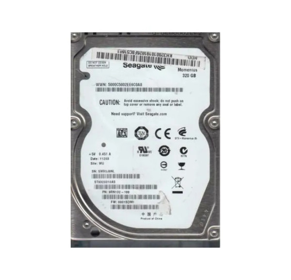 ST9320310AS - Seagate Momentus 320GB 5400RPM SATA 3Gb/s 8MB Cache 2.5-Inch Hard Drive