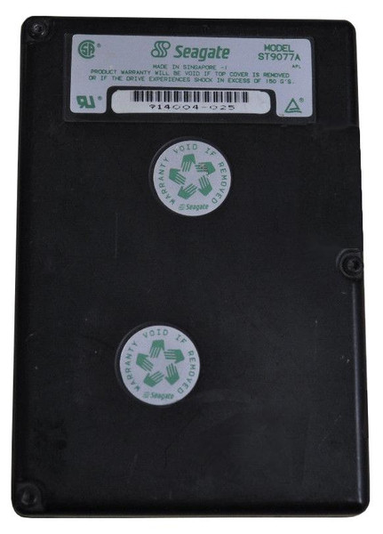 ST9077A - Seagate 64MB 3500RPM IDE/ATA 32KB Cache 2.5-Inch Hard Drive