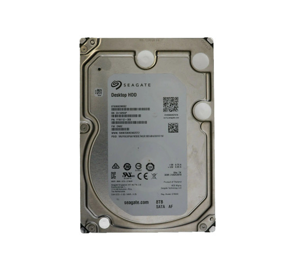 ST8000DM002 - Seagate 8TB 7200RPM SATA 6Gb/s 256MB Cache 3.5-Inch Hard Drive