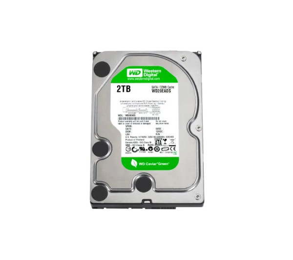 WDBAAY0020HNC-NRSN - Western Digital Caviar Green 2TB 5400RPM SATA 3Gb/s 32MB Cache 3.5-Inch Hard Drive