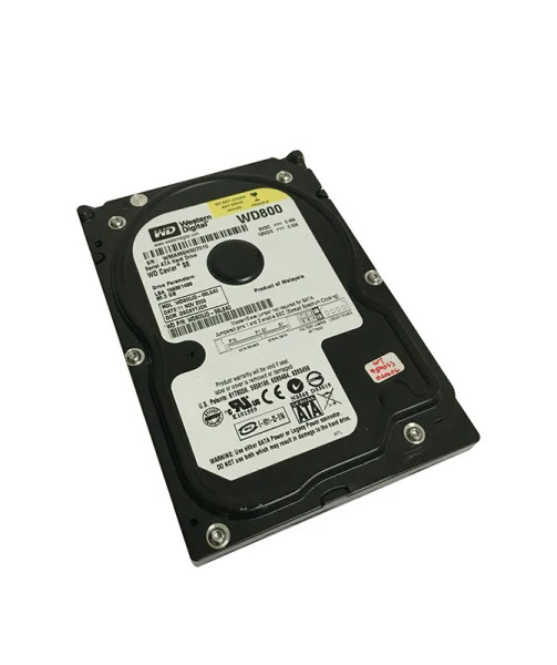 WD800JD-98LSA0 - WESTERN DIGITAL 80GB SATA 7200RPM 3.5-Inch Hard Drive 8MB Cache 1.5Gb/s Internal HDD