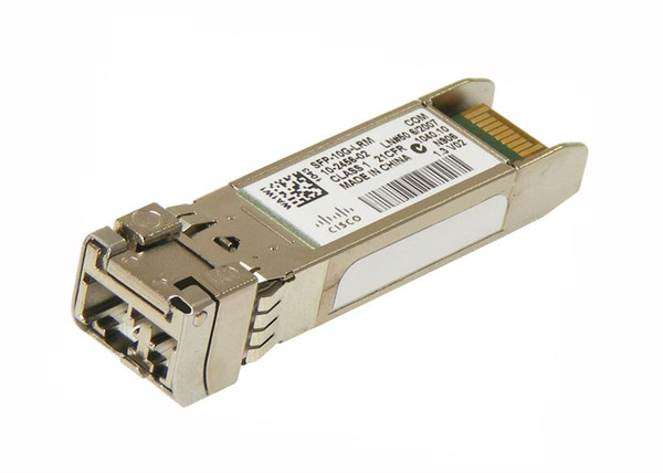 10-2456-02-RF - Cisco SFP-10G-LRM 10Gbps 10GBase-LRM Multi-mode Fiber 220m 1310nm Duplex LC Connector SFP+