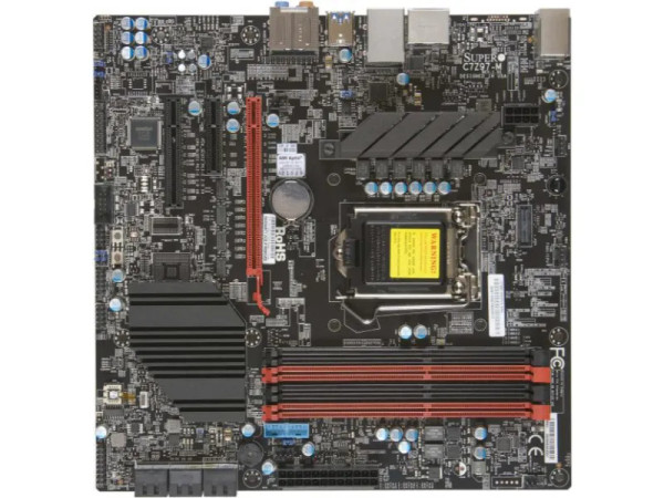 C7Z97-M-O - SuperMicro LGA1150 Socket Intel Z97 Chipset Micro-ATX Motherboard Core i3/i5/i7 DDR3 4x DIMM Support System Board