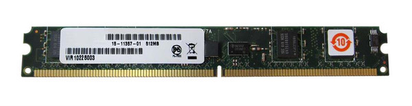 15-11357-01-RF - Cisco 512Mb Pc2-5300 DDR2-667Mhz ECC Registered Cl5 240-Pin Dimm Very Low Profile (Vlp) Memory Module For 2900 / 3900 Router