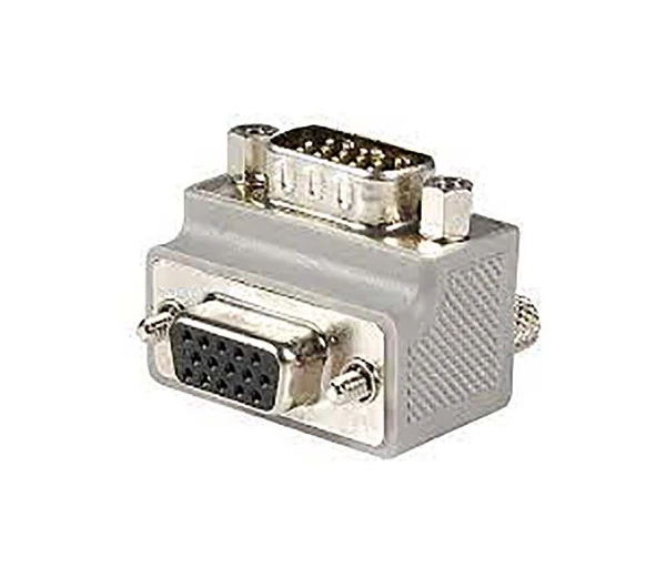GC1515MFRA2 - StarTech Right Angle VGA to VGA Cable Adapter Type 2 M/F