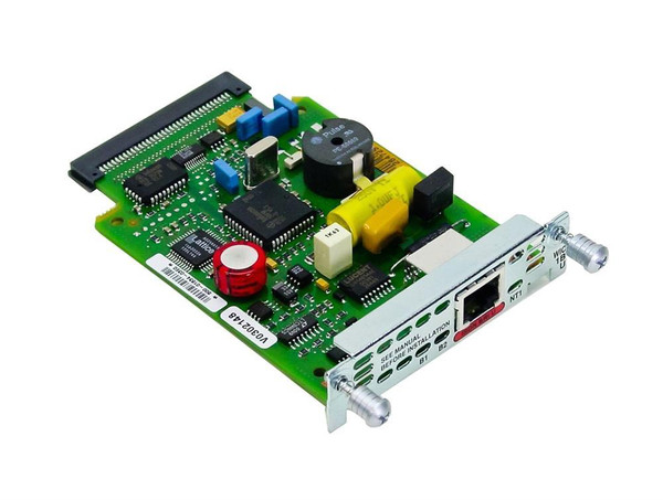 WIC-1B-U-V2-RF - Cisco 1 Port ISDN BRI (U) WAN Interface Card 1 x ISDN BRI (U) WAN WAN Interface Card (WIC)