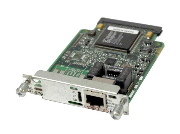 VWIC-1MFT-G703= - Cisco 1 Port RJ-48 Multiflex Trunk E1 G.703 Voice/Wan Interface Card