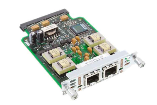 VIC2-2E/M-RF - Cisco 2 x WAN Ports EM Voice Interface Card