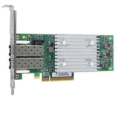 T3TK5 - Dell QLE2742 32Gb/s 2 x Ports SFP Fibre Channel PCI Express 3.0 x8 Low-profile Host Bus Adapter