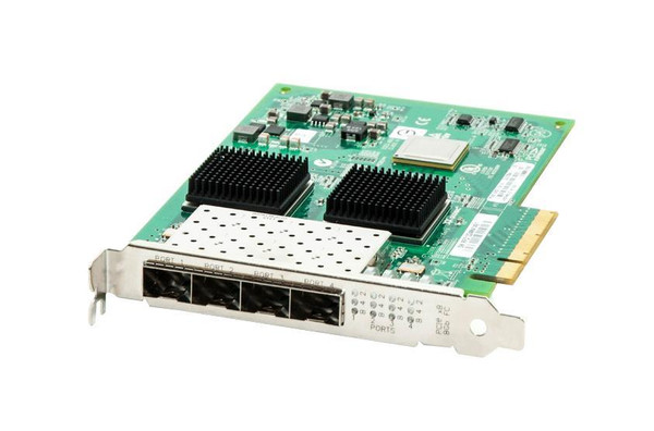 QLE2564-T-DEL - Dell Quad-Ports LC 8Gbps 8GBase-T Ethernet Fibre Channel PCI Express 2.0 x8 Host Bus Network Adapter