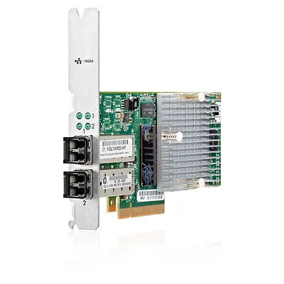 QR487A - HPE 2 x Ports 10Gb/s Fibre Channel iSCSI/FCoE Network Adapter for 3PAR StoreServ 7000