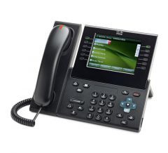 CP-9971-C-A-K9= - Cisco 9900 Series 9971 2 x Ports 1000Base-T + 2 x Ports USB Arabic Keyboard Charcoal IP Phone