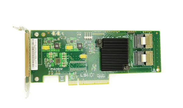 SAS9201-8I - LSI Logic SAS 9201-8i 8-Port SATA 6Gbps / SAS 6Gbps PCI Express 2.0 x8 Low Profile RAID Controller Card
