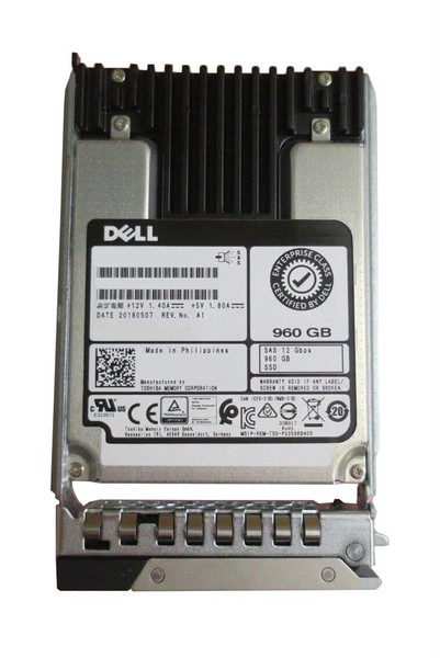 VK2YH - Dell 960GB Multi-Level Cell SAS 12Gb/s Read Intensive 2.5-Inch Solid State Drive