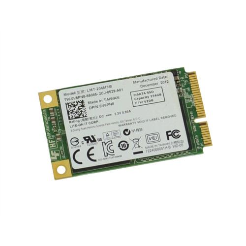 V6PN8 - Dell 256GB Multi-Level Cell SATA 6Gb/s mSATA Solid State Drive