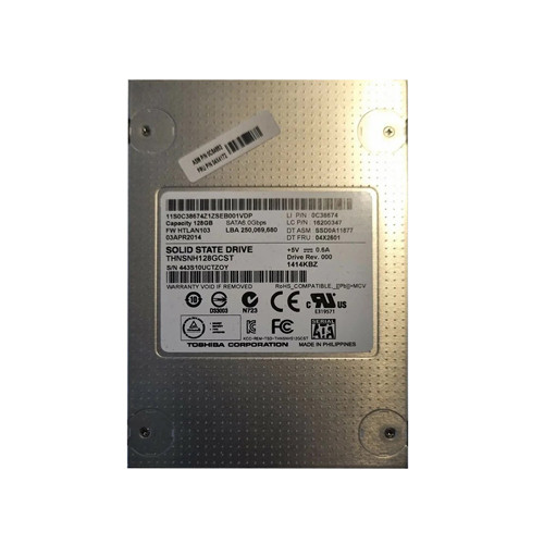 04X4172 - Lenovo 128GB Multi-Level Cell SATA 6Gb/s 2.5-Inch Solid State Drive