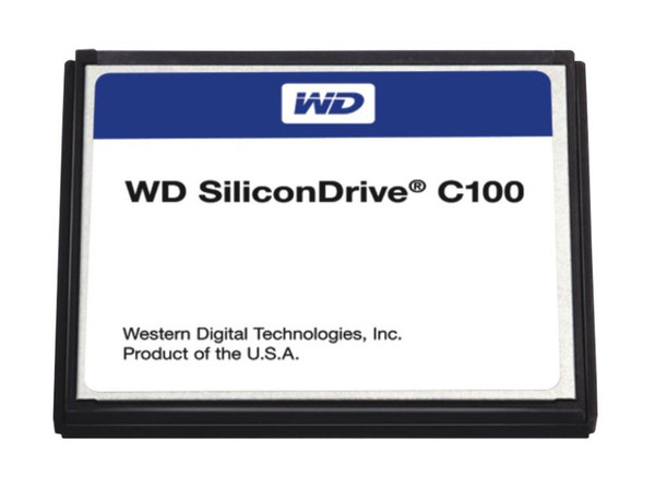 SSD-C0016PC-5100 - WESTERN DIGITAL Western Digital SiliconDrive C100 16GB ATA-66 PATA CompactFlash CF Type I Internal Solid State Drive SSD
