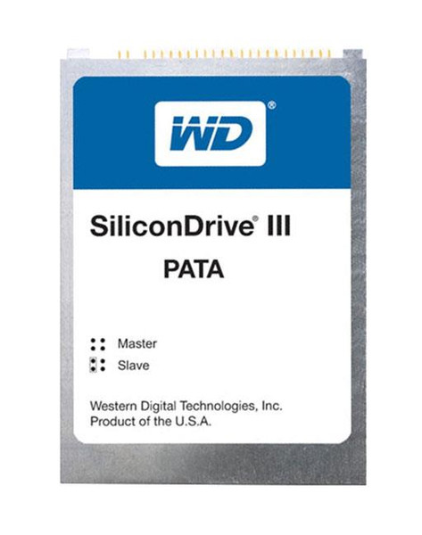 SSD-D0030PC-5000 - WESTERN DIGITAL Western Digital SiliconDrive III 30GB ATA-100 PATA 2.5-inch Internal Solid State Drive SSD