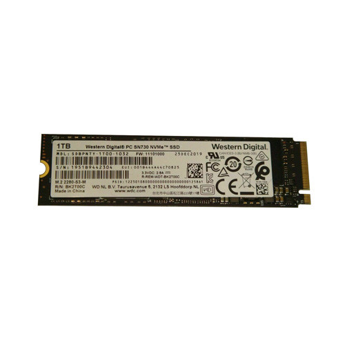 SDBPNTY-1T00-1032 - Western Digital PC SN730 Series 256GB PCI Express NVMe 3.0 x4 M.2 2280 Solid State Drive