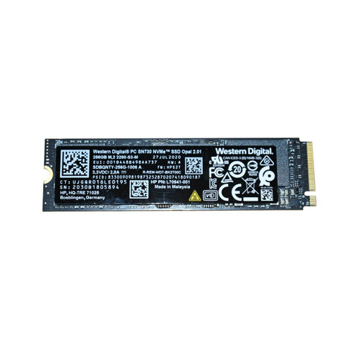 SDBQNTY-256G-1006 - Western Digital PC SN730 256GB SED Triple-Level Cell PCI Express NVMe 3.0 x4 M.2 2280 Solid State Drive